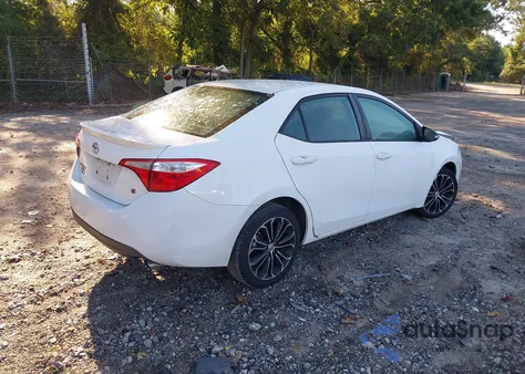 2016 Toyota Corolla S Plus z USA, uszkodzony, nr VIN 2T1BURHE4GC593136